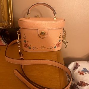 Coach Floral Bucket Bag